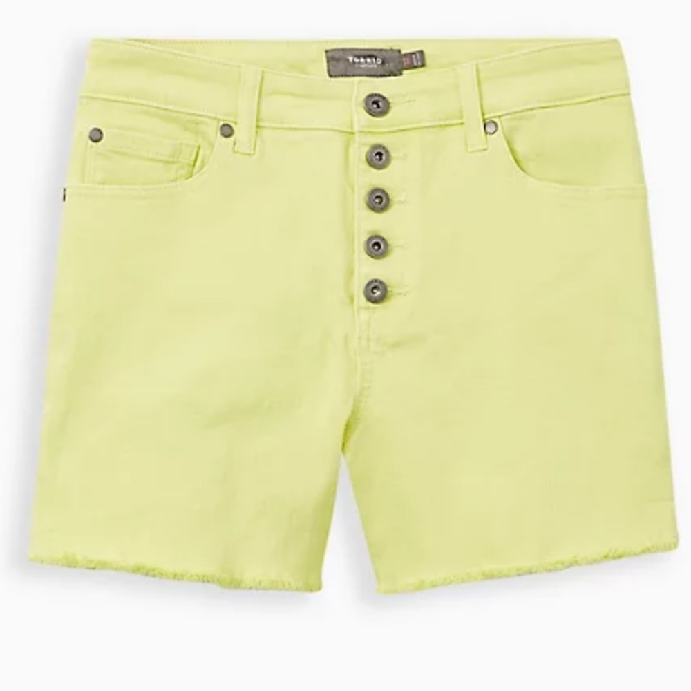 Wonan’s Torrid High Rise Midi Short Vintage
